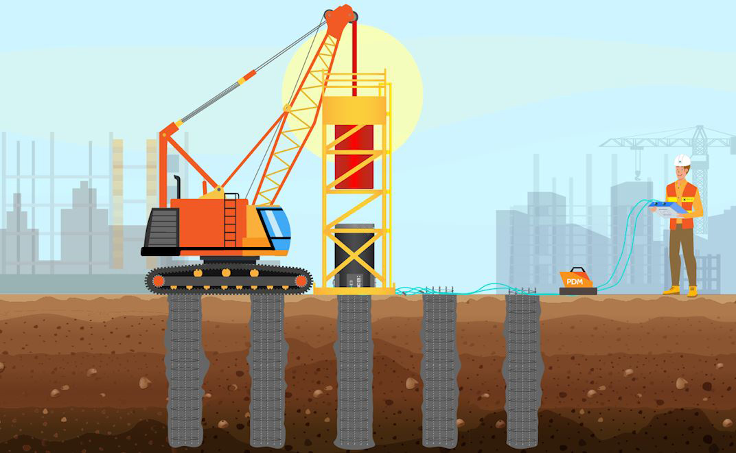 DYNAMIC LOAD TESTING OF DRILLED SHAFTS